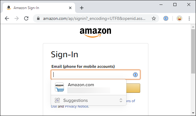 فیشینگ amazon.com