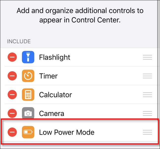 فعال کردن حالت Low Power آیفون
